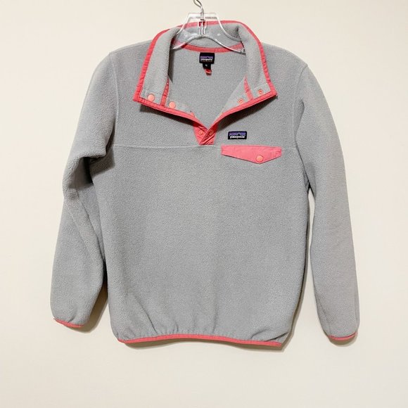 Patagonia Other - Patagonia Size XL 14 Kids Snap T Synchilla Fleece Pullover Sweater